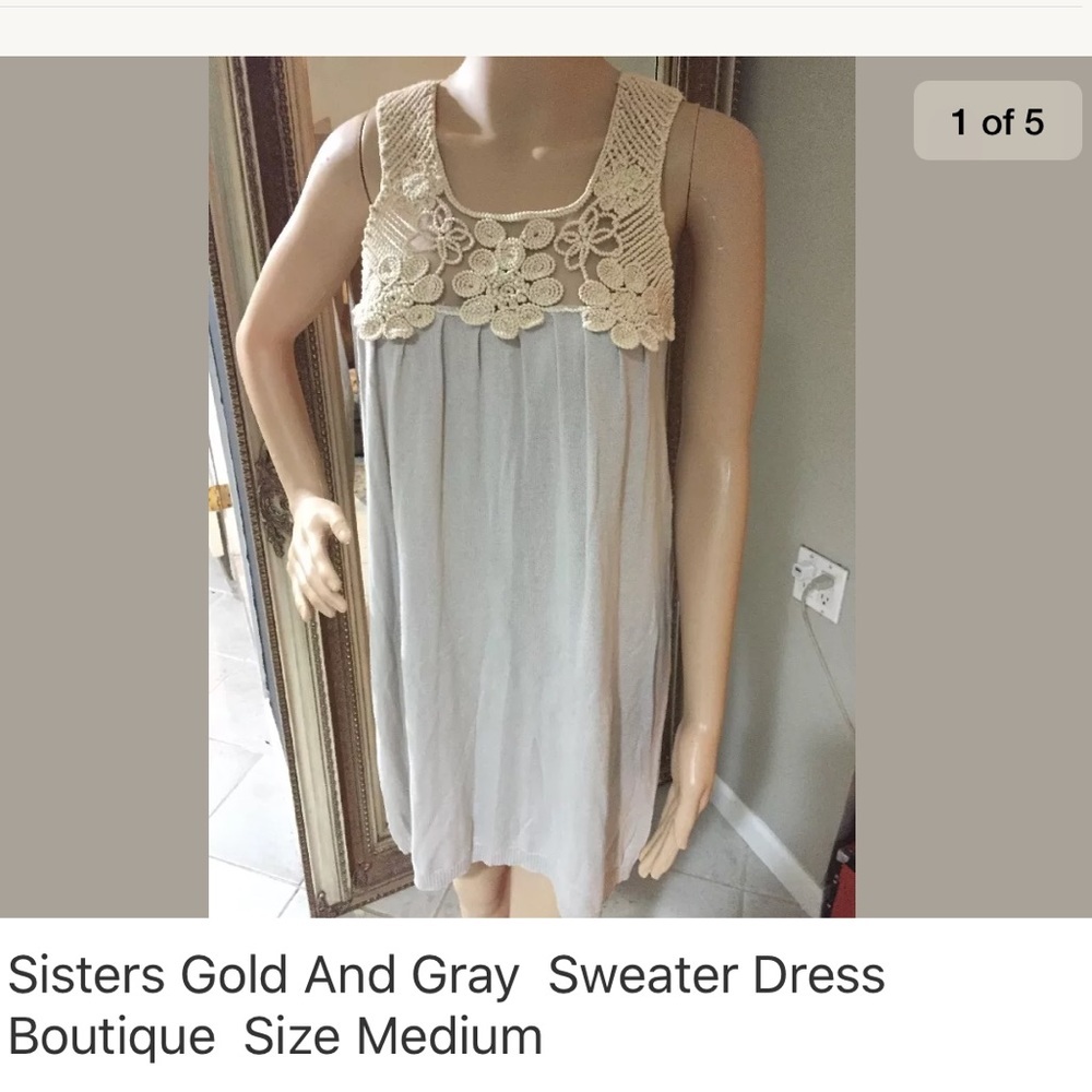 Sisters Short Sleeve Cotton Dress